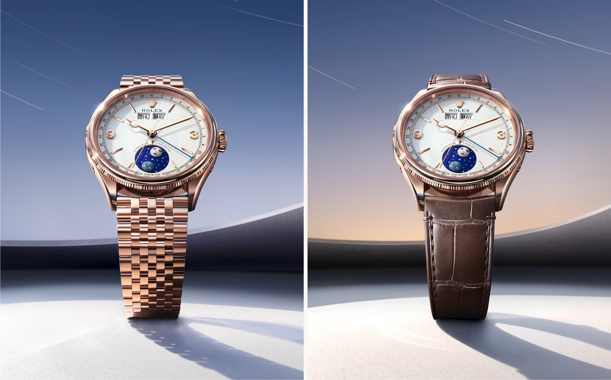 Primer plano dell Perpetual Padellone Everose