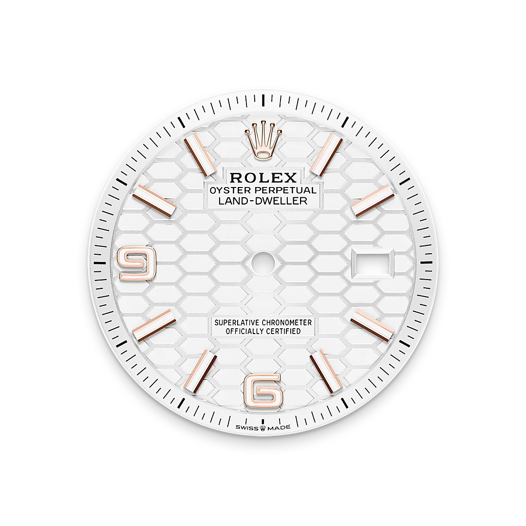 Rolex Land-Dweller m127235-0001 esfera